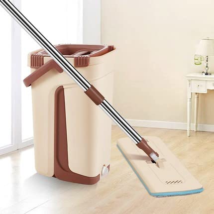 Flat Spin Mop With Bucket